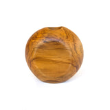 Circular Teak Wooden Test Tube Vase
