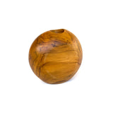 Circular Teak Wooden Test Tube Vase
