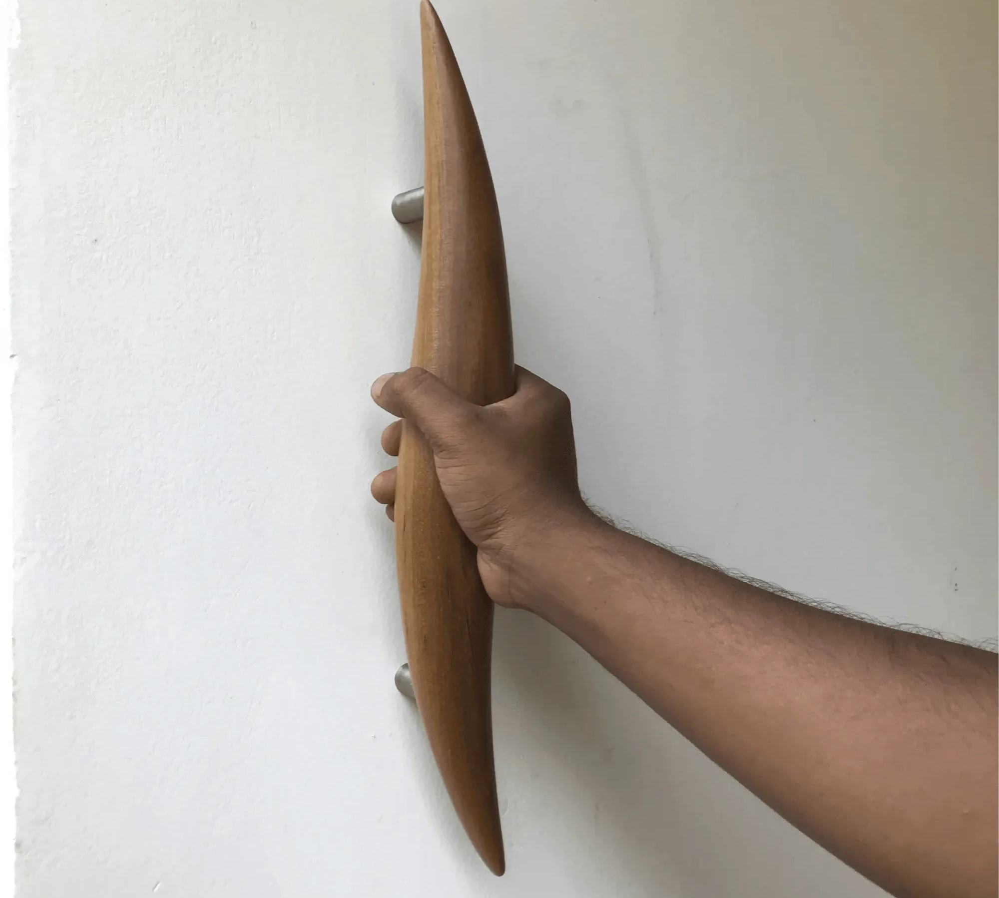 Hand-Carved Unique Teak Door Handle - 030